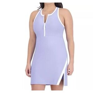 SAGE Women's Lined Stretch Active Dress w/ Built‎ In Shorts Size XXL Athletic